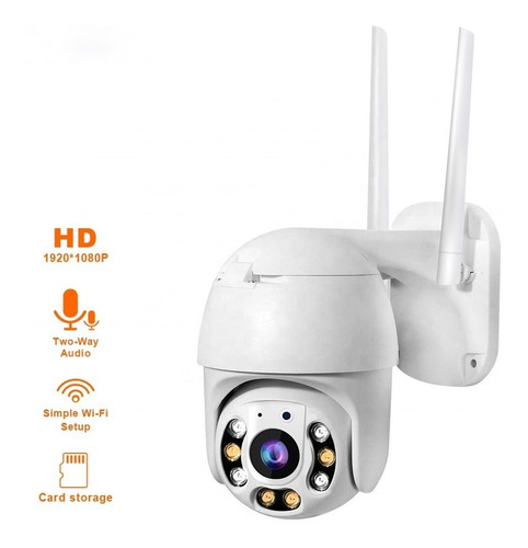 Imagen 2 de 10 de Camara Ip Wifi Exterior Inalambrica Zoom 5x