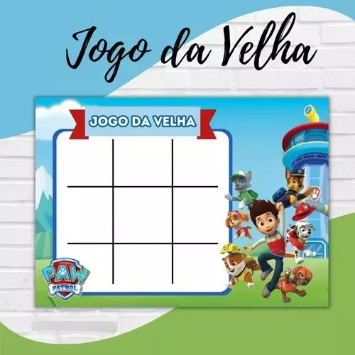 10 Jogos da Velha Roblox Menino Lembrancinha de Anivers