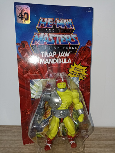 Masters Of The Universe Origins Trap Jaw Wave 10 Minicomic (Usado)