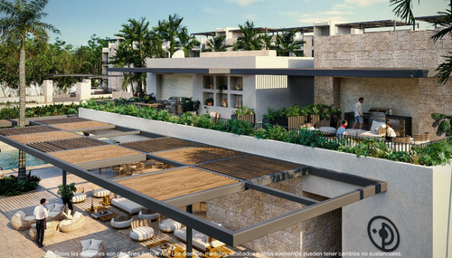 Departamento En Venta En Playa Del Carmen, Tres Patios, Reúne Ubicación, Diseño Y Cercanía