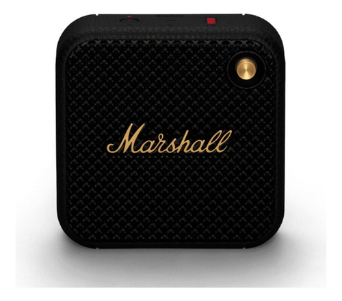 Imagen 1 de 6 de Open Box- Parlante Marshall Willen Bluetooth Black And Brass