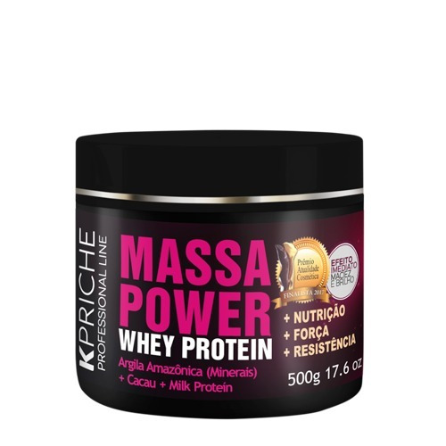 Massa Power Whey Protein Kpriche Máscara Capilar Nutrição