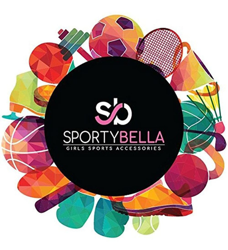 Scrunchie Sportybella Lacrosse, Accesorios Para El Cabello L