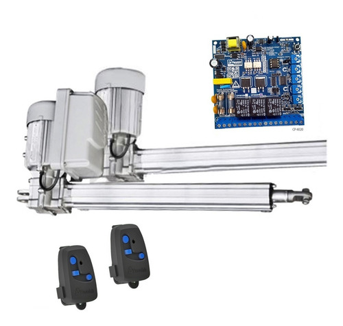 Motor Pivotante Aluminio Super 2 Folha De Até 2,5m Peccinin