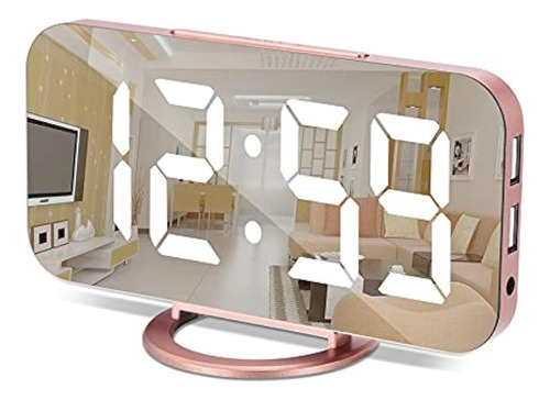 Reloj Despertador Digital, Relojes Electrónicos Con Espejo L