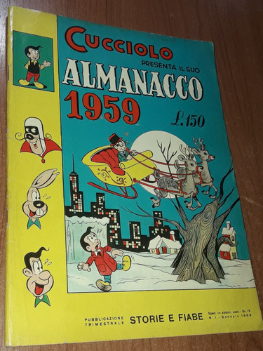 Revista Almanacco 1959  Idioma Italiano