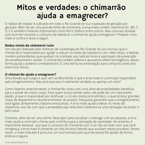 Erva-mate Barão de Cotegipe suave sabor erva mate tradicional gaúcha sem glúten em embalado a vácuo 5kg pacote de 10 u