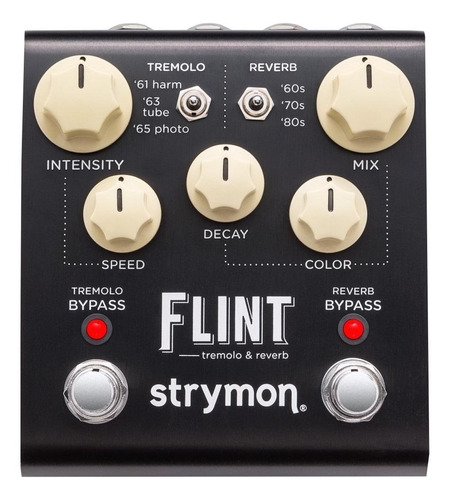 Pedal de efecto Strymon Flint  negro