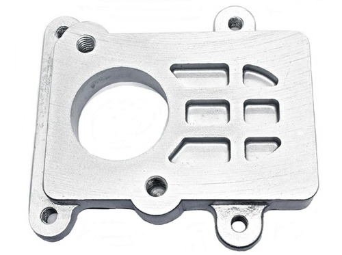 Base De Aluminio Reemplaza A Goma Fiat Motor Tipo Weber 2 Bo