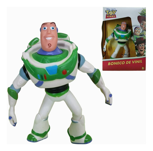 Boneco Infantil De Vinil Articulado Lider Toy Story Buzz