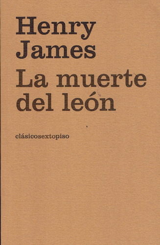 Muerte Del León (nuevo) - Henry James