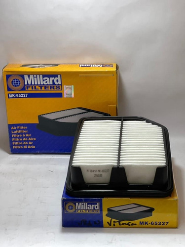 Filtro De Aire Millard Mk-65227 Para Grand Vitara, Suzuki