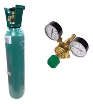 Comprar Tubo Nitrogeno 1m3 C\u002Ftulipa + Regulador Manometro Liga Alta