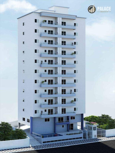 Apartamento Com 2 Dormitórios À Venda, 63 M² Por R$ 316.000,00 - Vila Assunção - Praia Grande/sp - Ap1696