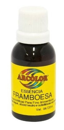 Essência Comestivel De Framboesa Arcolor 30ml