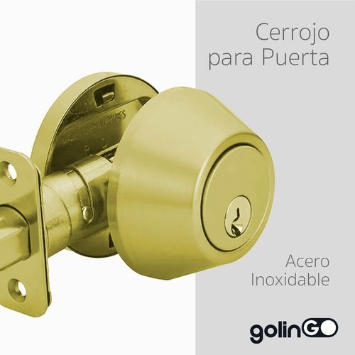 Cerrojo Llave Mariposa Acero Inoxidable Cerradura Seguridad