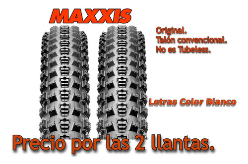 Imagen 1 de 8 de 2 Llantas Maxxis Crossmark I I 29*2.25 / Talón Convencional.