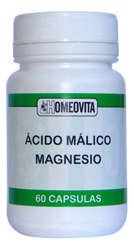 Ácido Málico Con Magnesio Cápsulas