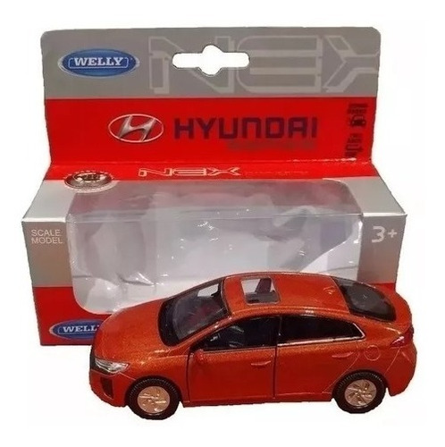  Hyundai Ioniq Auto Welly 1:36 Escala Nex 43720