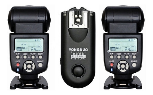Kit De 2 Flashes Yongnuo Yn 560iii + Radio Rf 603ii N Nikon
