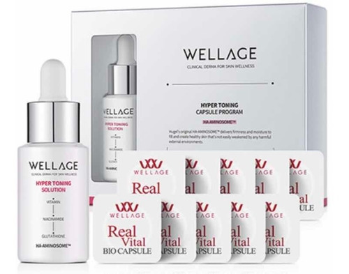 Wellage Hyper Toning Capsule Program Blanqueador K-beauty