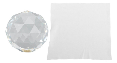 * Bola De Prisma De Cristal Transparente De 60 Mm De Corte