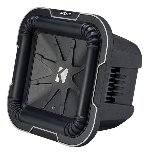 Subwoofer Kicker Cuadrado Q Class L7 8 Pulgadas L78 500w Rms Color Negro