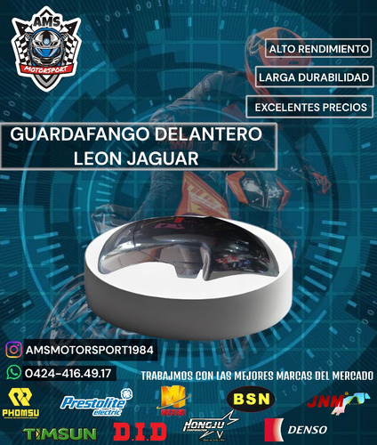 Guardafango Delantero Leon Jaguar 