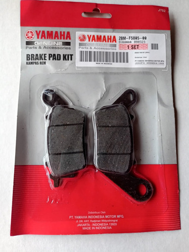 Pastillas De Freno Yamaha N-max Delanteras