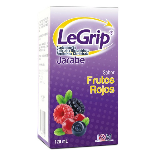Legrip Jarabe Frutos Rojos 120 Ml