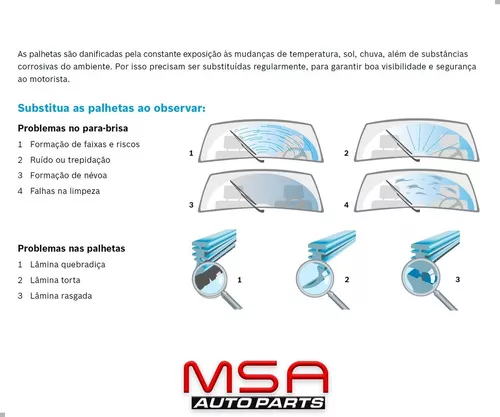 Palheta Parabrisa Chevrolet Agile 2011 a 2015 Silicone Par - 672208 -  Homologacao