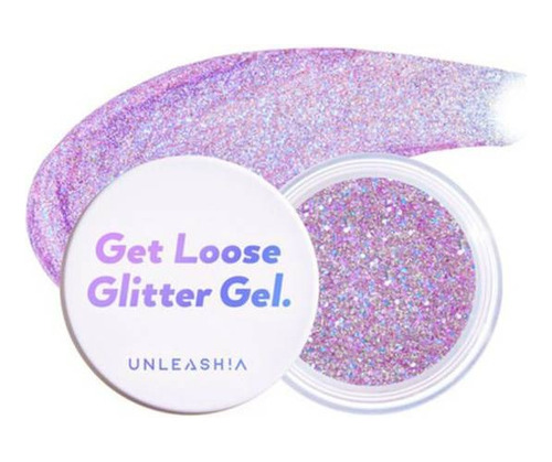 Unleashia Get Loose Glitter Gel Mini, N°7 Happy Baker