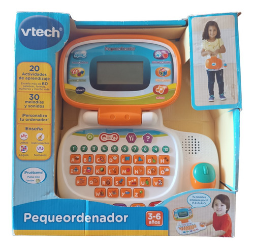 Computadora Para Niños Vtech En Español Con Cargador.