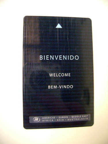 Tarjeta Llave Hotel Hilton Internacional Lujo Coleccio Boedo (Usado)