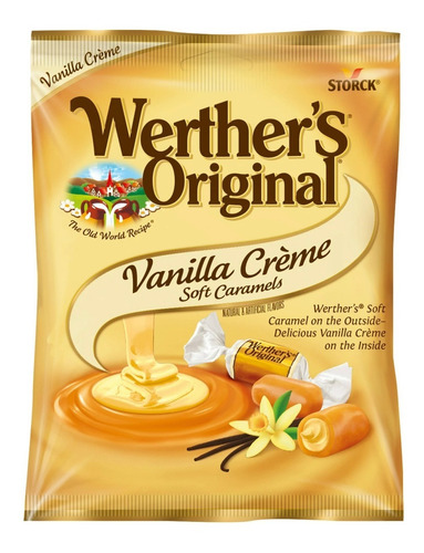 Dulce Werther's Original Vanilla Creme 128g Americano