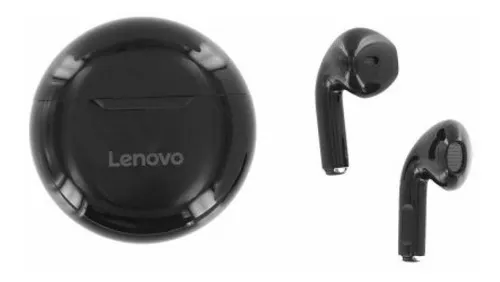 Auriculares Inalámbricos Tws Lenovo Ht38 Bluetooth Color Negro