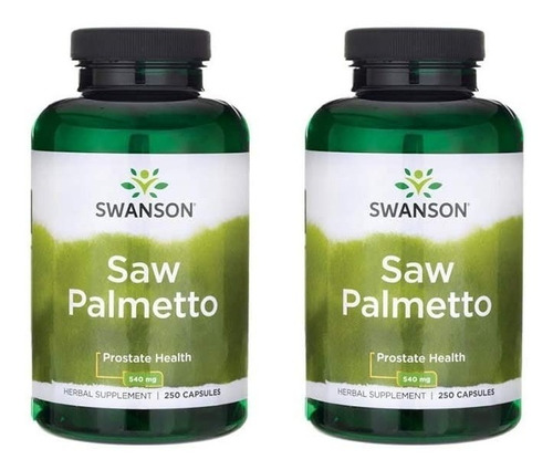 Swanson Saw Palmetto 540 Mg | 250 Unid (2 Paquetes)