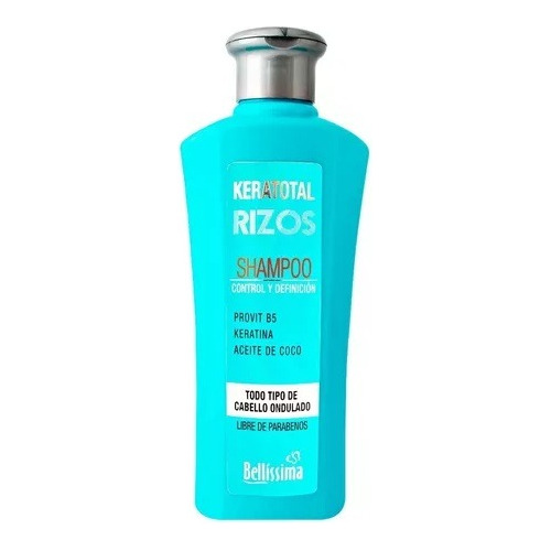 Shampoo Keratotal Rizos Rulos X 270 Ml - Bellissima