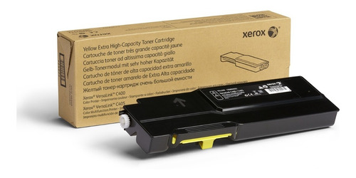 Toner Xerox C400 C405 Amarillo Extraalto 106r03533 -abierto-