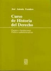 Libro Curso De Historia Del Derecho