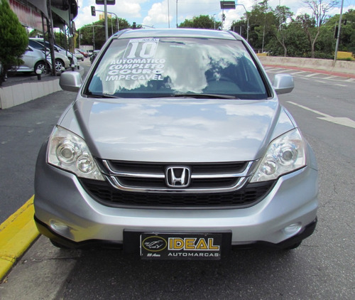 Honda Crv 2010 Autom. B/ De Couro S/detalhe 4 Pneus Novos