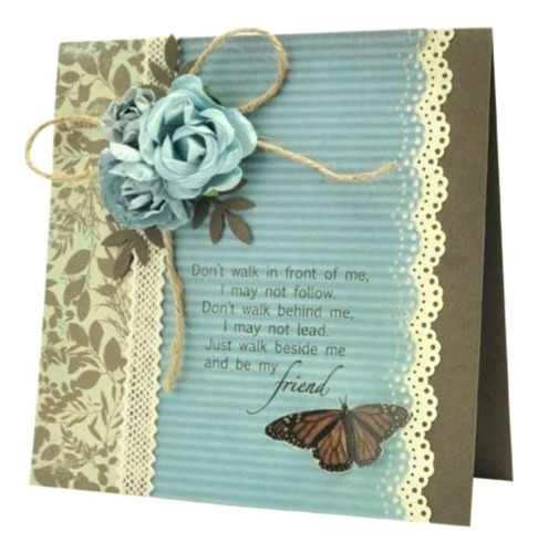 Suaje De Borde Encaje Doily Lace Troquel Cortar Scrapbook