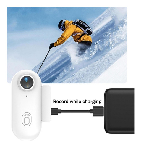 H Mini Cámara Acción 4k - Rotación 360° Y Resistente Al Agua