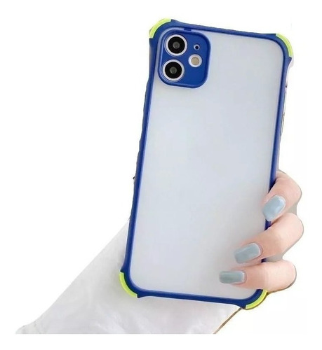 Funda Skin A02s Bordes Y Botones De Colores Punta Reforzada