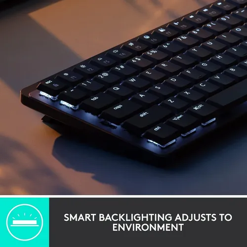 Teclado inalambrico retroiluminado 2025 logitech