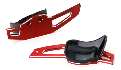 Extensores De Levas De Volante Volkswagen Vento Mk6 En Rojo