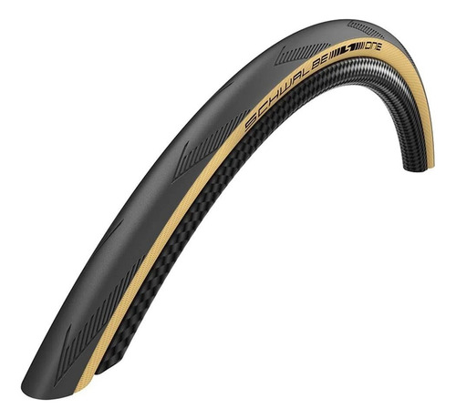 Pneu 700x28 Schwalbe One Race Guard Tl Easy Performance Cor Preto/bege