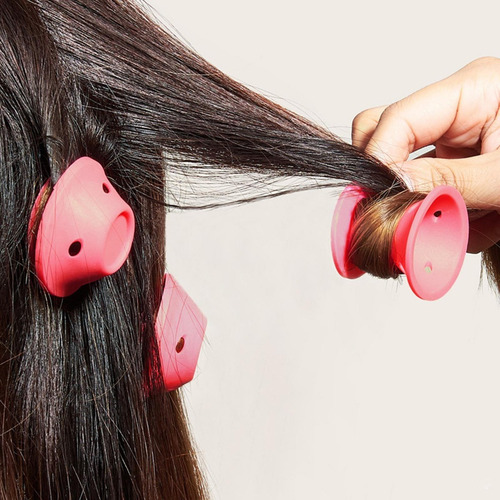 Rodillos De Silicona Para Rizar El Cabello Sin Calor Para La