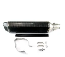 Comprar Termo Moto Fm Hexagonal Simil Fibra Carbono 50cm