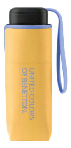 Crema dorada Guarda Chuva Ultra Mini Benetton Cor